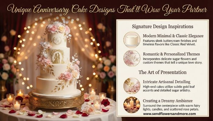 Unique Anniversary Cake Designs That'll Wow Your Partner