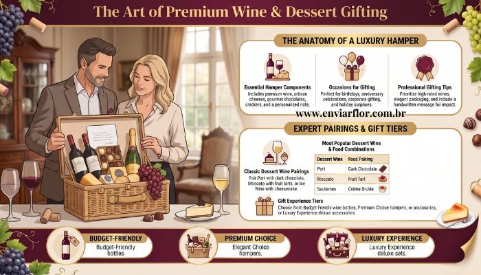Best Wine Hamper and Dessert Wine Pairing Gifts