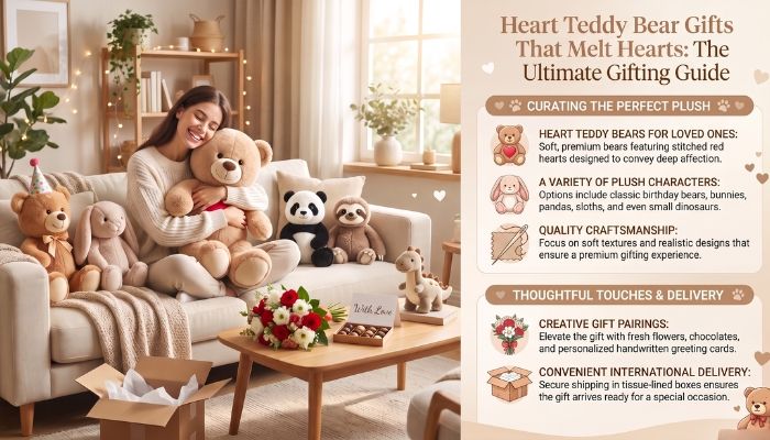 Plush Toys Guide: Heart Teddy Bear Gifts That Melt Hearts